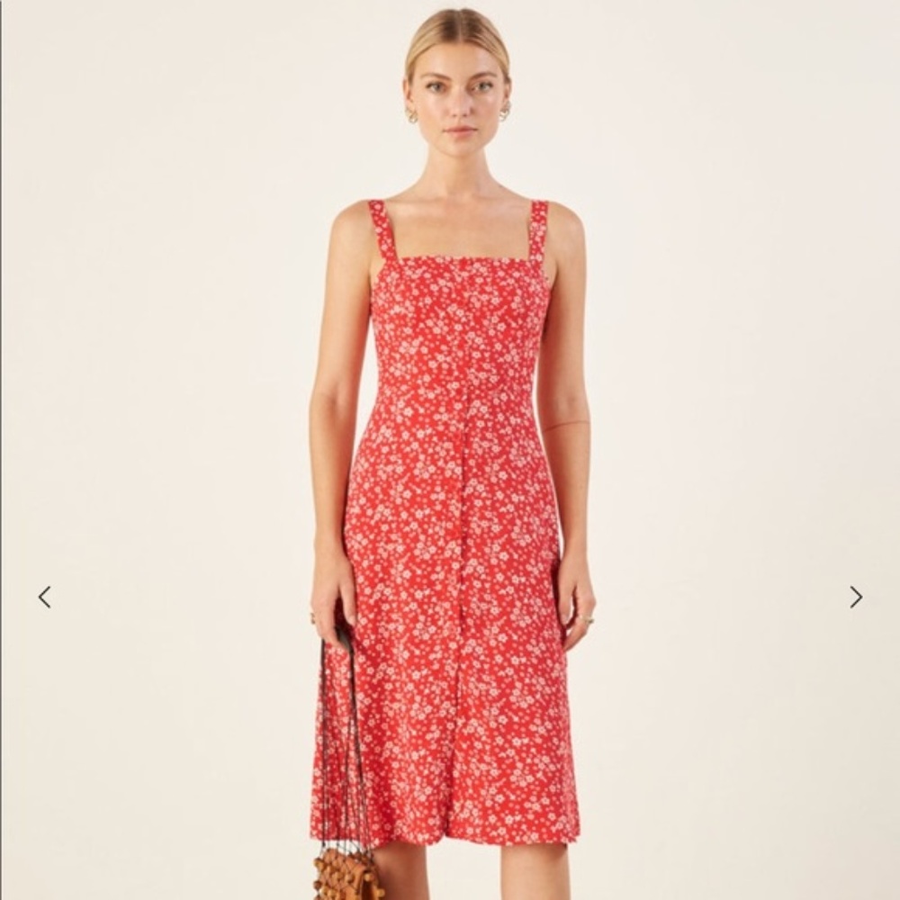 Reformation Persimmon dress